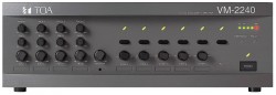 Mixer Amplifier 240W kèm bộ chọn 5 vùng loa TOA VM-2240