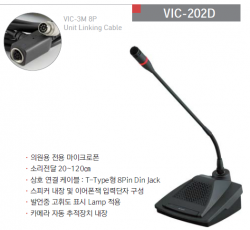 Micro dùng cho đại biểu Portable Delegate Microphone Vicboss VIC-202D