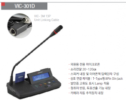 Micro dùng cho đại biểu Portable Delegate Microphone Vicboss VIC-301D