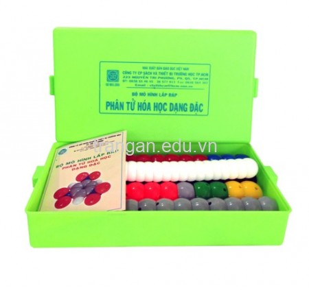 Mô hình phân tử dạng đặc.