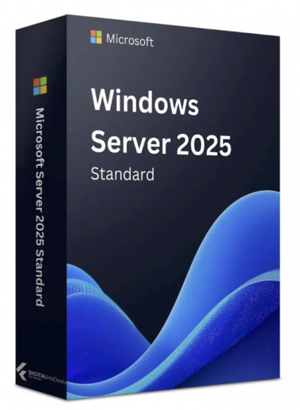 Phần mềm Microsoft Windows SVR STD 2025 64B EN 1PK DSP DVD (EP2-25187)